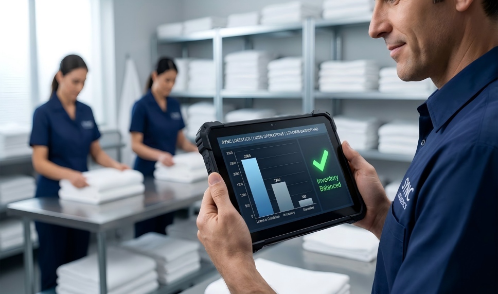 Gestión de lavandería hotelera mediante RFID